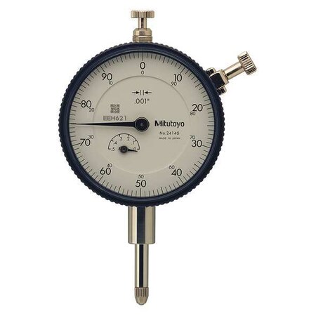Dial Indicator 0 to 0.500 In 0 100 by USA Mitutoyo Precision Measuring Dial Indicators