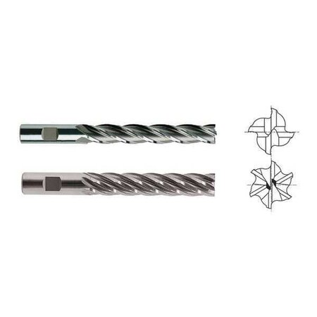 Cobalt End Mill Single 3/4inDia E2041 by USA YG 1 Cobalt End Mills
