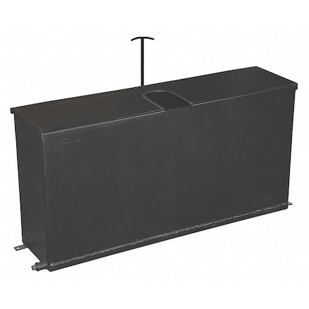 Sealcoat Brush Box 51in.Lx10in.Wx32in.H by USA Jescraft Asphalt Tools