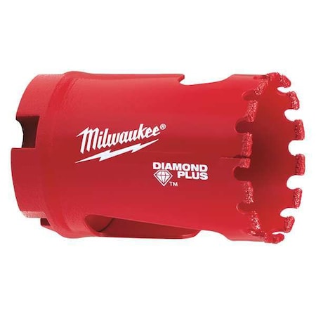 1 3/8" Diamond Grit Hole Saw by USA Milwaukee Hole Saws & Cutters