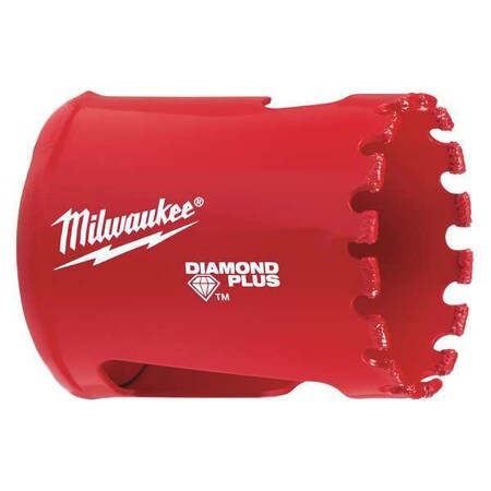 1 1/2" Diamond Grit Hole Saw by USA Milwaukee Hole Saws & Cutters