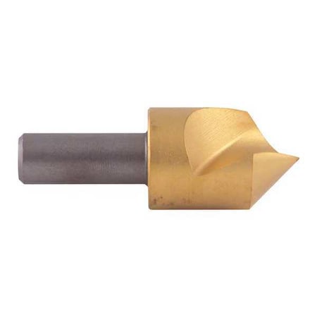 Countersink 1 FL 110 Deg 1/2 Cobalt TiN by USA KEO Countersinks Counterbores & Reamers