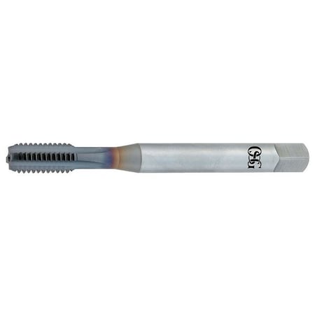 Strt Flute Tap Bottom 9/16 12 TiCN 5 Flt by USA OSG Taps Punches & Dies