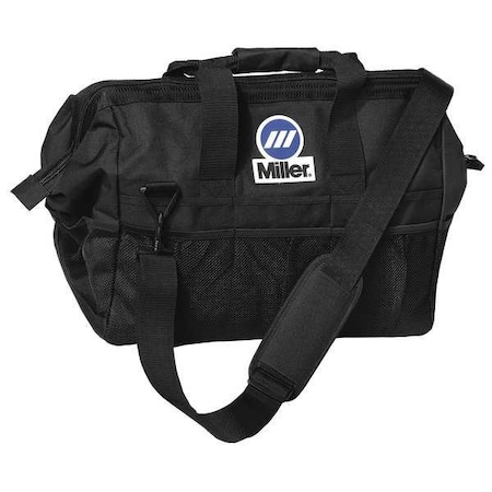 22" Welders Tool Bag 22 Pockets Black by USA Miller Soft Sided Tool Storage Products