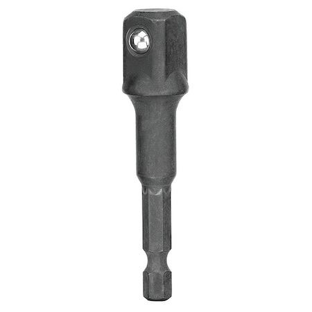 Socket Adapter 1/4 Hex to 1/2 Sq. PK25 by USA Dewalt Screwdriver Accessories
