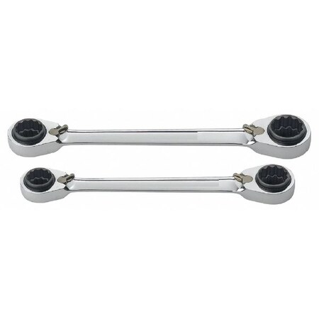 Ratcheting Wrench Set Double Box End Type 34E321 by USA Westward Ratcheting Wrench Sets