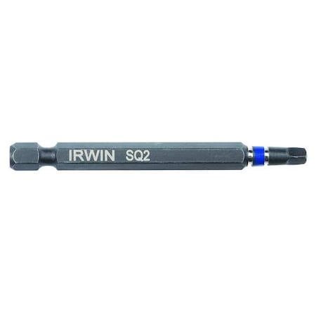 Insert Bit 1/4" Square Recess #1 by USA Irwin Screwdriver Bits