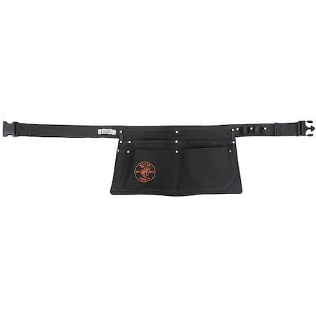 32 46" Medium/Large Electricians Tool Apron Black Canvas by USA Klein Tool & Work Belts Aprons & Suspenders