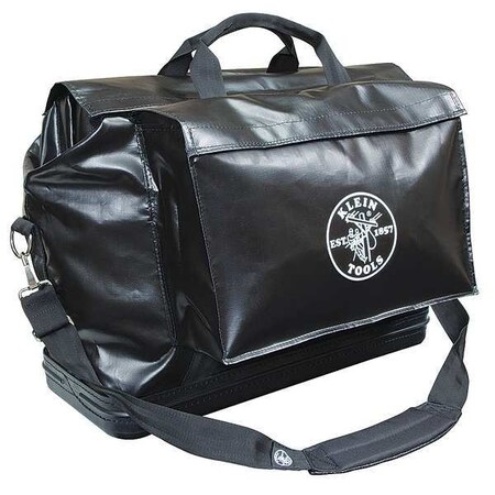 24" General Purpose Tool Bag 2 Pockets Black by USA Klein Soft Sided Tool Storage Products