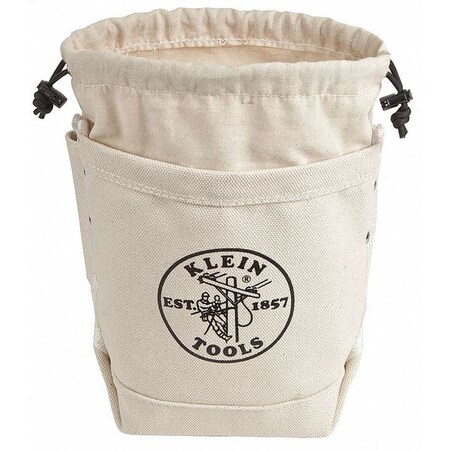 Bolt Bag 9 x 5 x 10 In 2 Pkt Canvas by USA Klein Bucket Bags & Tool Organizers