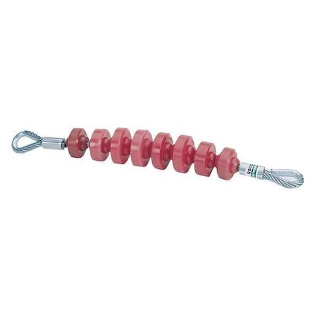 3 Inch Mandrel With Rings by USA Greenlee Cable Pullers