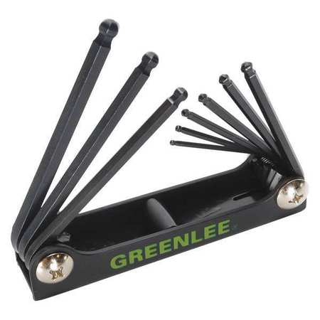 Wrench Hex Key Ball End 9 Pc by USA Greenlee Hydraulic Impact Wrenches
