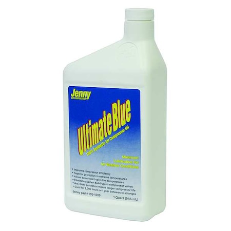 Compressor Oil Synthetic Oil 1 qt. by USA Jenny Air Compressor Oil