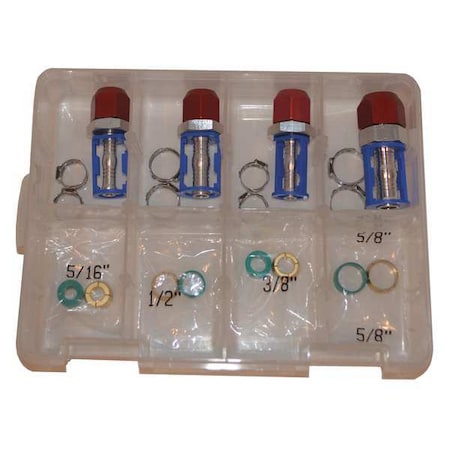 A/C Line Straight Repair Kit SAE 28 pcs. by Airsept in US