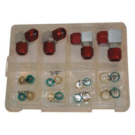 Line Splice 90 deg. Pack SAE 28 pcs. by Airsept in US