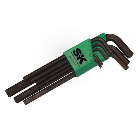 Hex Key Set Pieces 9 M7 Type 19619 by USA SK Hex Key Sets