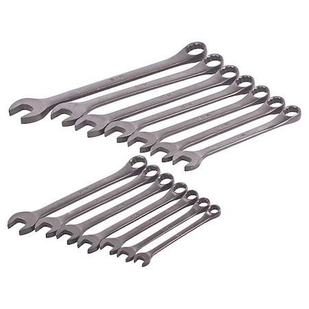 Combination Wrench Set 8mm to 22mm by USA SK Combination Wrench Sets
