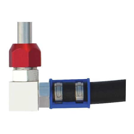 Connector 90 deg 5/16 in Tube to #6 Hose by Airsept in US
