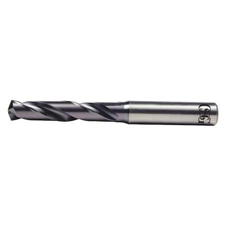 Screw Machine Drill 2.40mm Carbide TiAlN by USA OSG Screw Machine Length Drill Bits