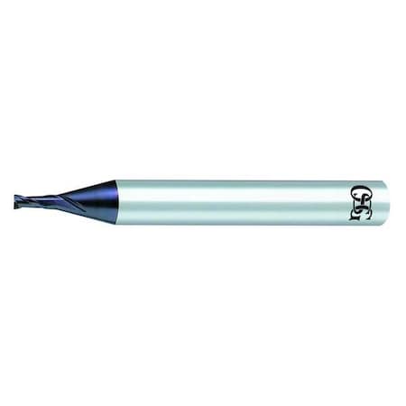 Carbide End Mill 0.60mm dia 0.90mm Cut L Type 37700000 by USA OSG Carbide End Mills