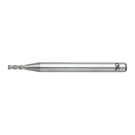Carbide End Mill 0.06in dia 0.1880in Cut by USA OSG Carbide End Mills
