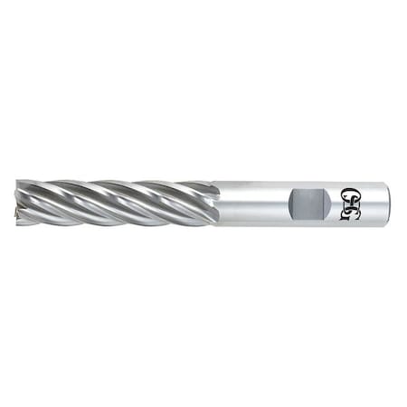 HSS End Mill 1/2in.dia. 2in.Cut L Type 5461500 by USA OSG High Speed Steel End Mills