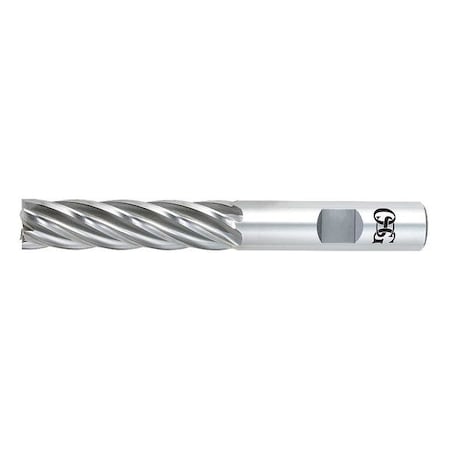 HSS End Mill 1/2in.dia. 2in.Cut L Type 5451100 by USA OSG High Speed Steel End Mills