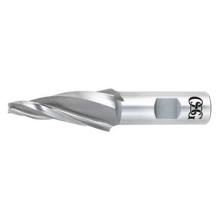 HSS End Mill 1/4in.dia. 1 1/4in.Cut L Type 5976300 by USA OSG High Speed Steel End Mills