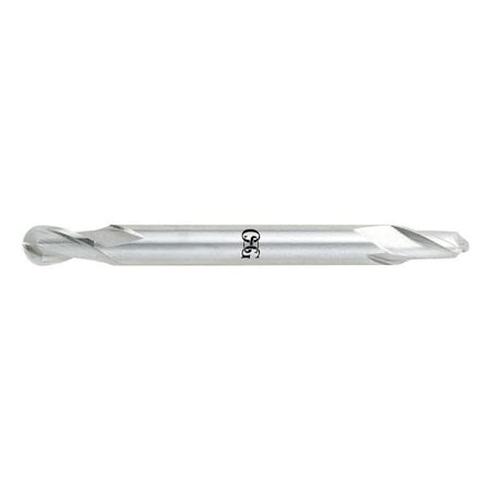 HSS End Mill 1/16in.dia. 3/32in.Cut L Type 5707200 by USA OSG High Speed Steel End Mills