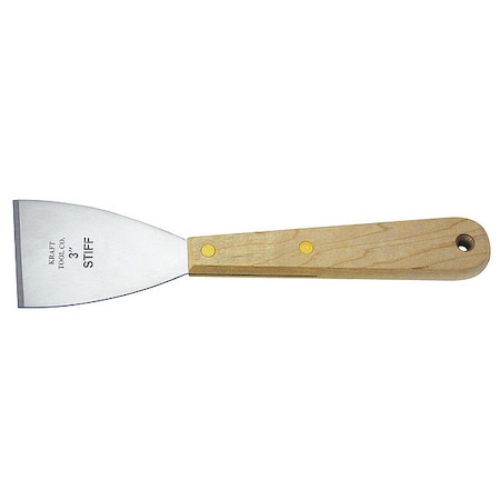 Scraper Stiff 3" SS Type DW034 by USA Kraft Tool Putty & Joint Knives Spatulas Scrapers