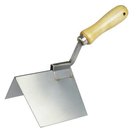 Corner Tool Outside 10 1/2inL x 5 3/8inW by USA Kraft Tool Taping Tools Trowels & Floats