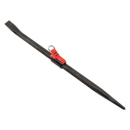 Tethered Aligning Pry Bar 24in.L. by USA Proto Nail Pullers Wrecking & Pry Bars