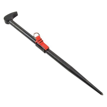 Tethered Aligning Pry Bar 12in.L. by USA Proto Nail Pullers Wrecking & Pry Bars