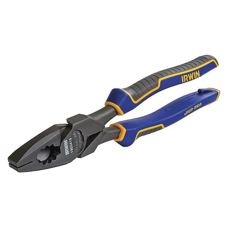 Linemans Pliers 9 1/4in. Steel by USA Vise Grip Solid Joint Pliers