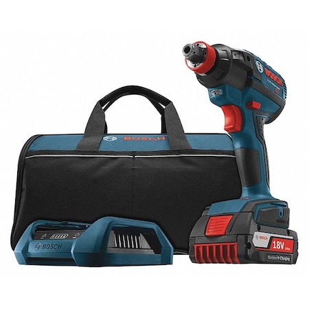Cordless Impact Driver Kit 18V Soft Grip by USA Bosch Cordless Power Impact Tools