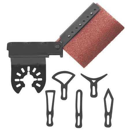 Contour Sanding Accessory Rubber 15 pcs. by USA Dremel Oscillating Tool Accessories
