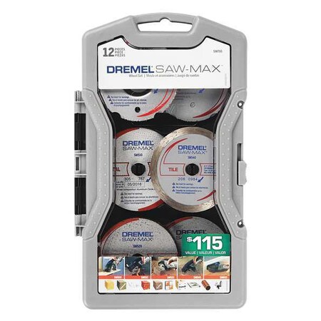 Compact Circle Saw Blade Set 3 in. dia. by USA Dremel Circular Power Saw Blades