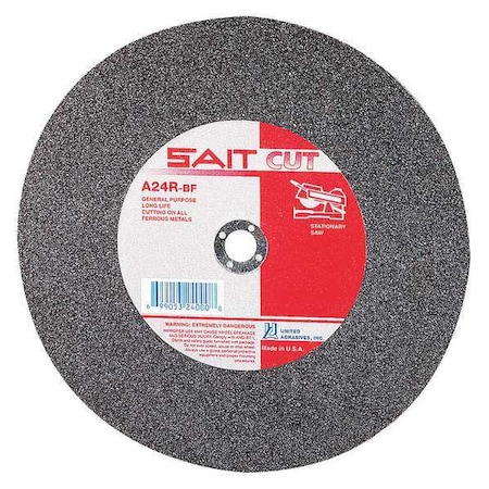 Saw Blade T 1 18x3/16x1 A24R PK5 by USA United Abrasives SAIT Circular Power Saw Blades