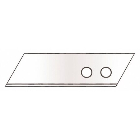 Single Sided Rep. Blades 2 51/64in PK100 by USA Martor Utility Knife Blades