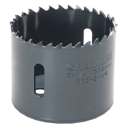 Hole Saw 2 1/4 in. Dia. Variable Pitch by USA Greenlee Hole Saw Accessories