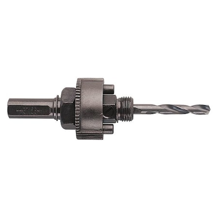 Arbor Hex Fits Hole Saw 1 1/4 in to 6 in by USA Greenlee Hole Saw Accessories