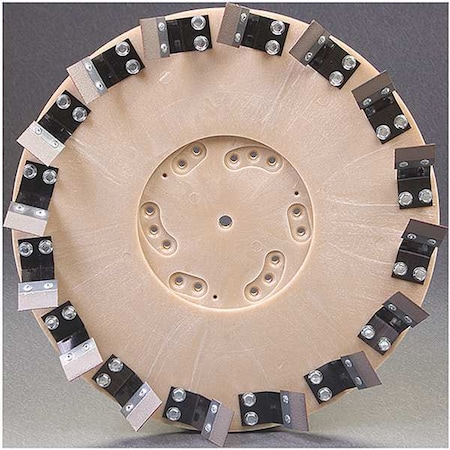 Abrasive Pad 12 in. dia. 600 rpm by USA Diamabrush Floor Grinders & Accessories