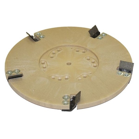 Concrete Mastic Abrasive Pad 16 in. dia. by USA Diamabrush Floor Grinders & Accessories