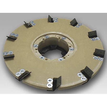 Mastic Abrasive Pad 12 in. dia. by USA Diamabrush Floor Grinders & Accessories