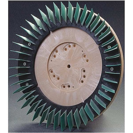 Polishing Abrasive Pad 19in.dia 400 Grit by USA Diamabrush Floor Grinders & Accessories