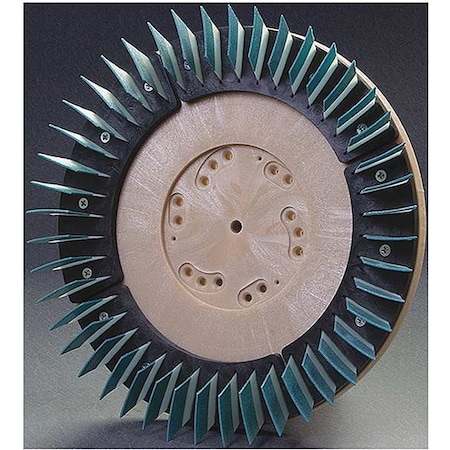 Polishing Abrasive Pad 16 in. dia. Blue by USA Diamabrush Floor Grinders & Accessories
