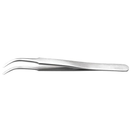 Tweezers High Precision 4 3/4in Curved by USA Techni Tool Inspection & Retrieving Tweezers