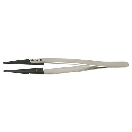 Tweezers Plastic Replace Tip 5in Flat by USA Techni Tool Inspection & Retrieving Tweezers