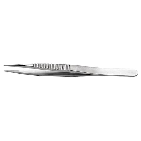 Tweezers Hgh Precision 4 3/4in Serrated by USA Techni Tool Inspection & Retrieving Tweezers