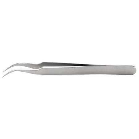 Tweezers High Prcsion 4 1/2in Very Fine by USA Techni Tool Inspection & Retrieving Tweezers